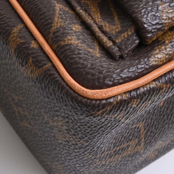 LOUIS VUITTON Monogram Vivacite PM Shoulder Bag M51165 Brown Women's - Picture 8 of 10